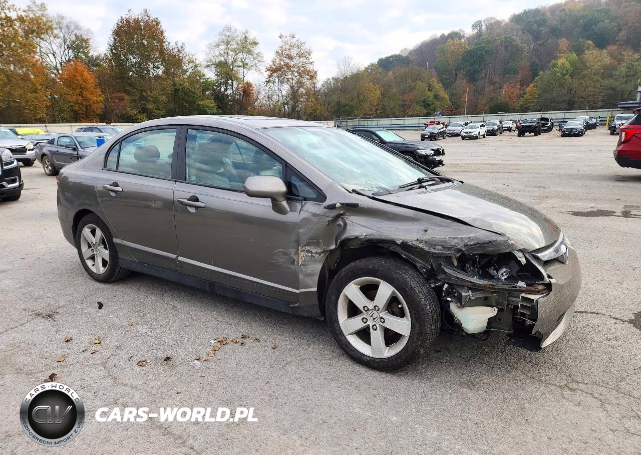 2008 Honda Civic Exl VIN:2HGFA16908H349624 - 4