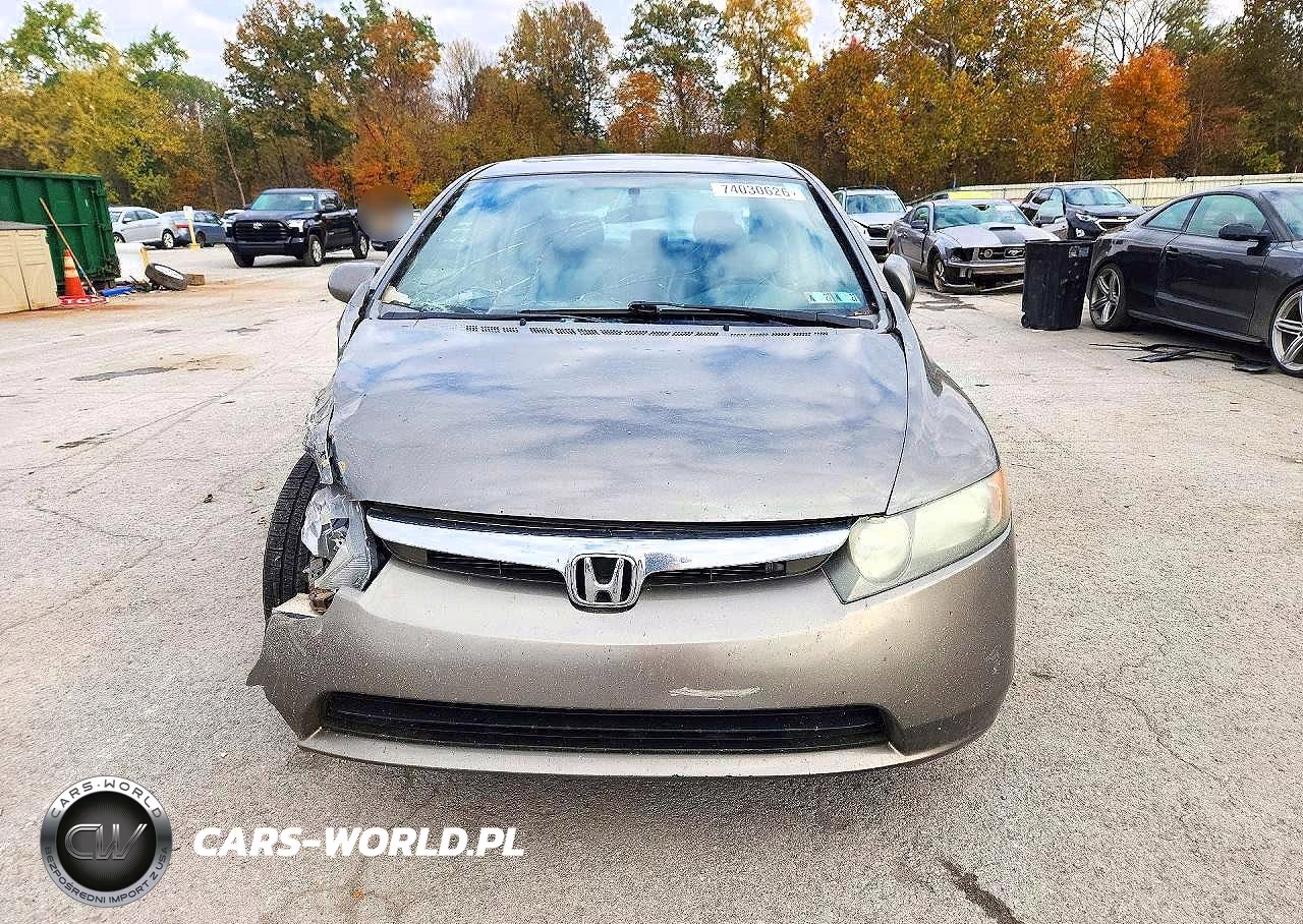 2008 Honda Civic Exl VIN:2HGFA16908H349624 - 5