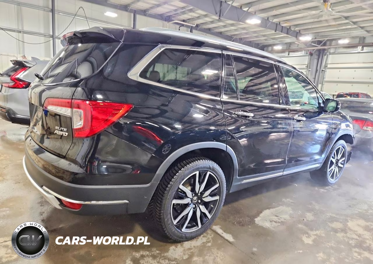 2019 Honda Pilot Elite VIN:5FNYF6H0XKB059280 - 3