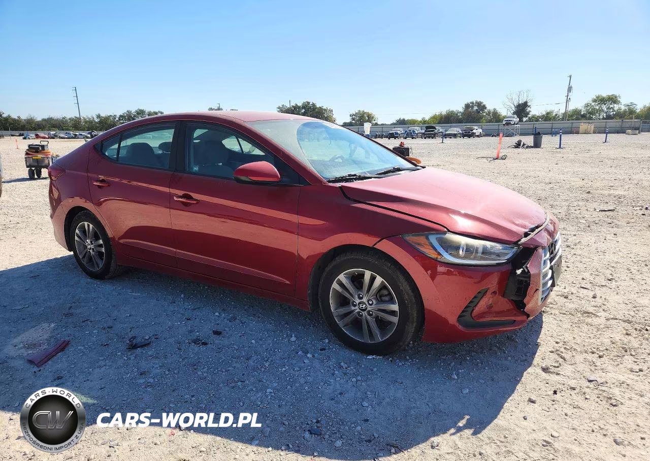 2017 Hyundai Elantra Se VIN:KMHD84LF3HU144952 - 4