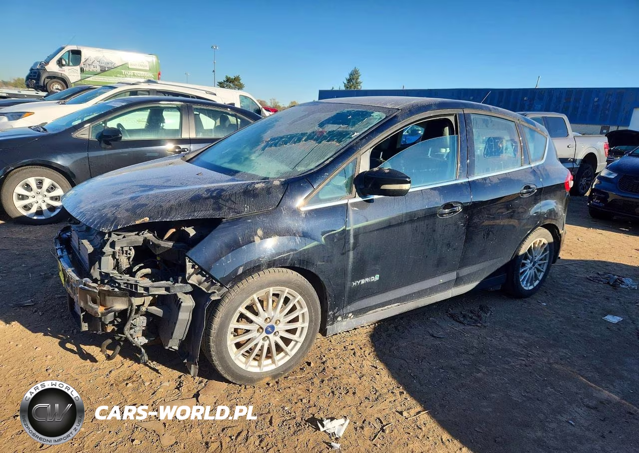2017 Ford C-Max Hybrid Titanium VIN:1FADP5DU2HL100088 - 1
