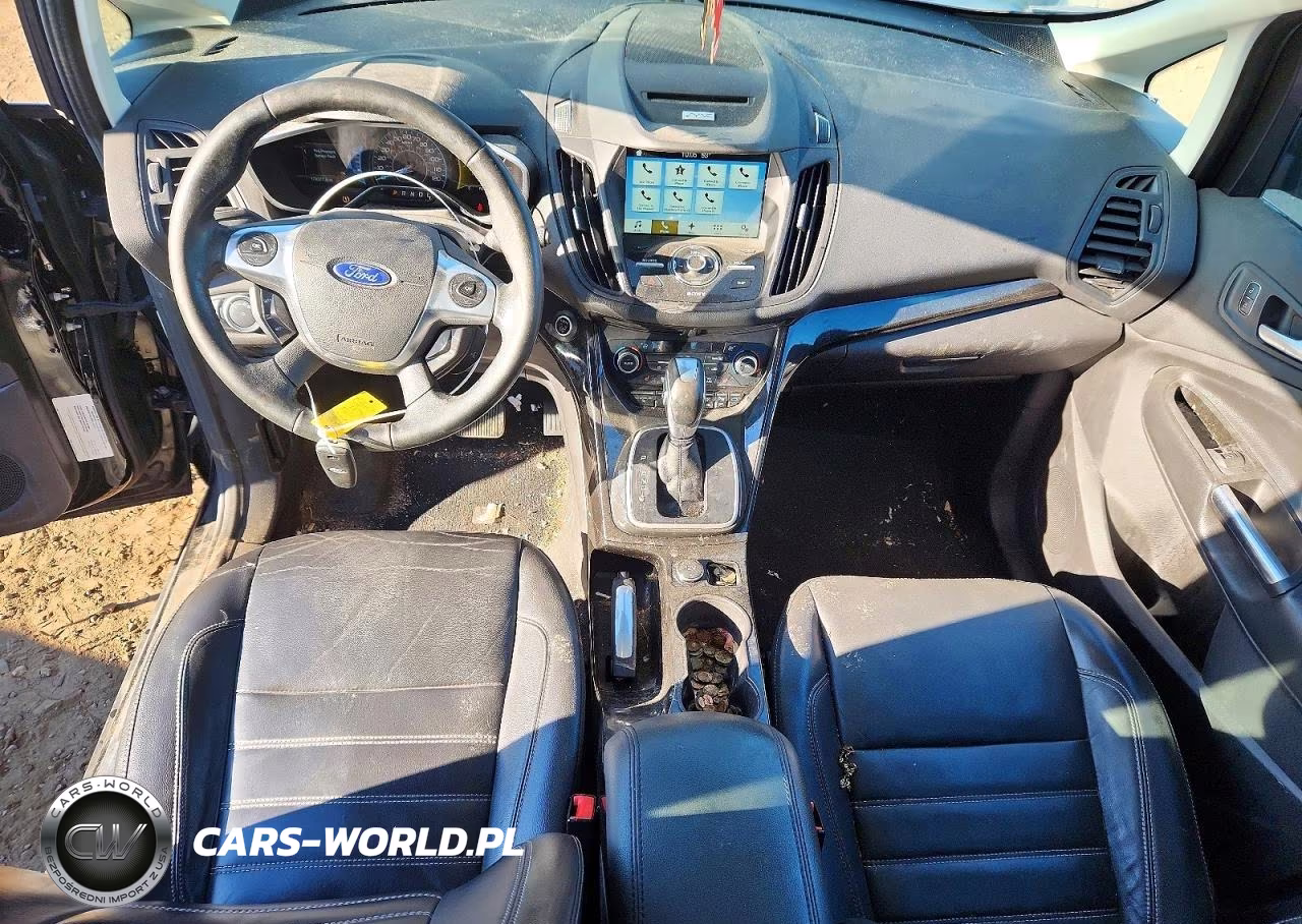 2017 Ford C-Max Hybrid Titanium VIN:1FADP5DU2HL100088 - 8