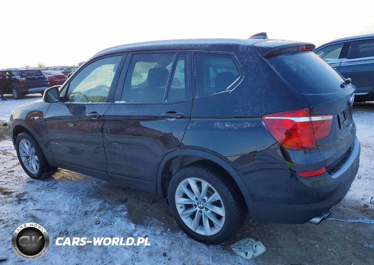 2017 BMW X3 xDrive28I VIN:5UXWX9C52H0T00828 - 2