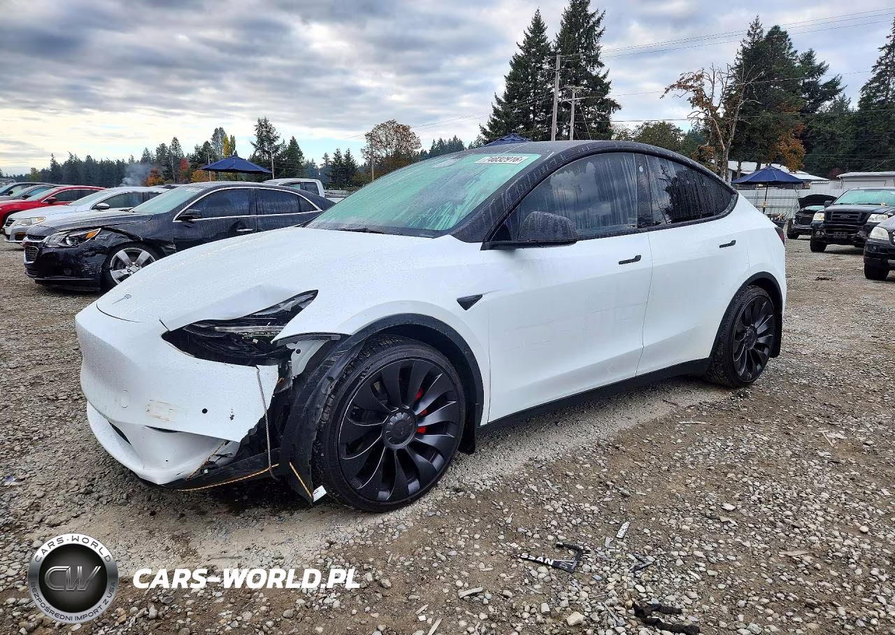 2022 Tesla Model Y VIN:7SAYGDEF0NF545713 - 1