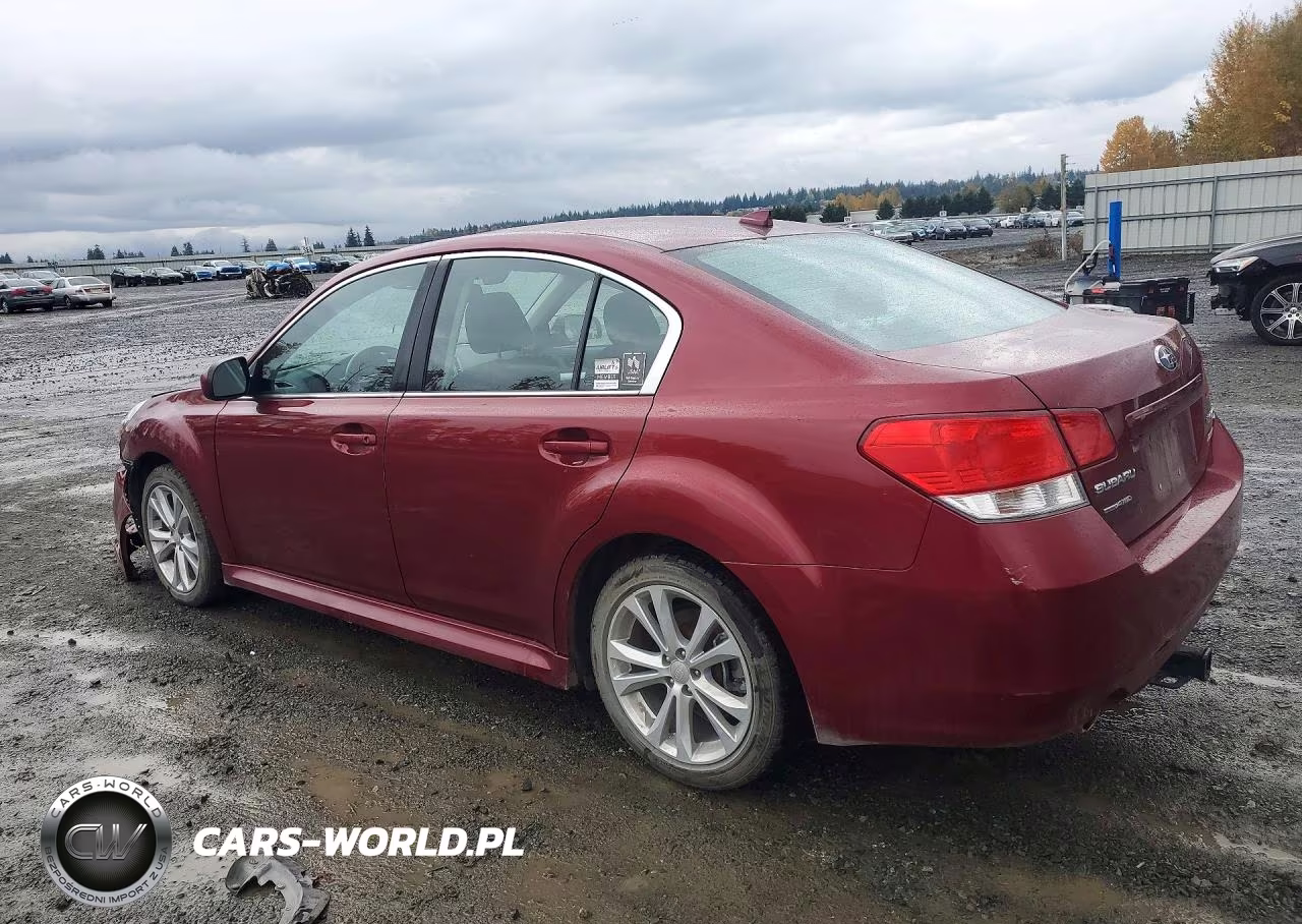 2014 Subaru Legacy 2.5I Premium VIN:4S3BMBF61E3004780 - 2