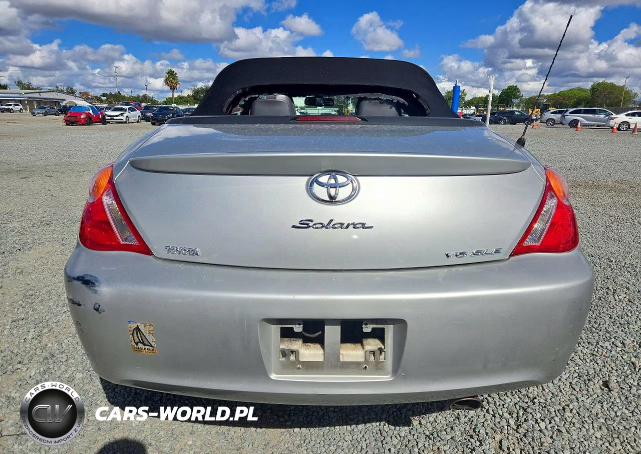 2006 Toyota Camry Solara Sle V6 VIN:4T1FA38P96U106518 - 6
