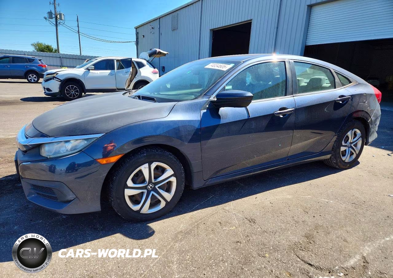 2016 Honda Civic Lx VIN:19XFC2F50GE096066 - 1