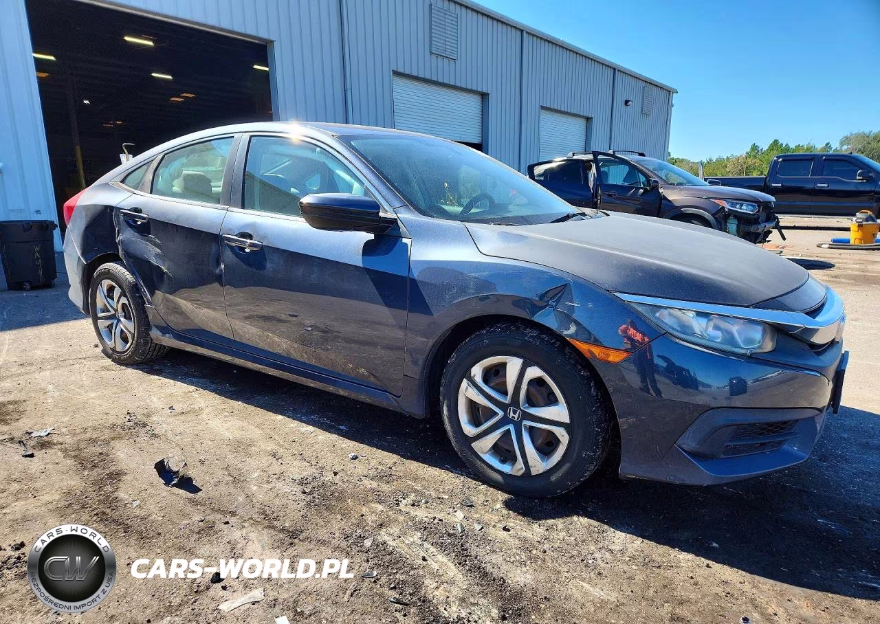 2016 Honda Civic Lx VIN:19XFC2F50GE096066 - 4
