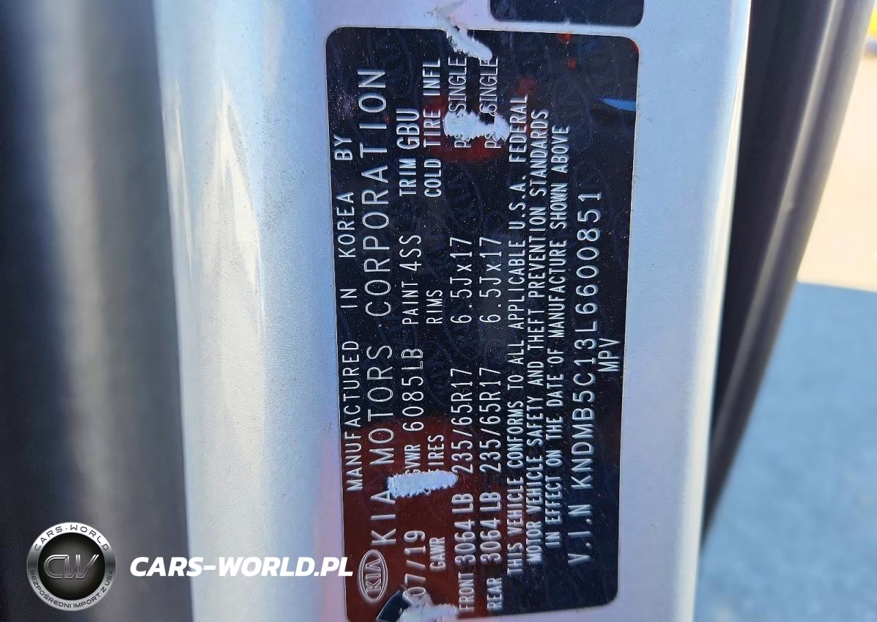 2020 Kia Sedona Lx VIN:KNDMB5C13L6600851 - 14