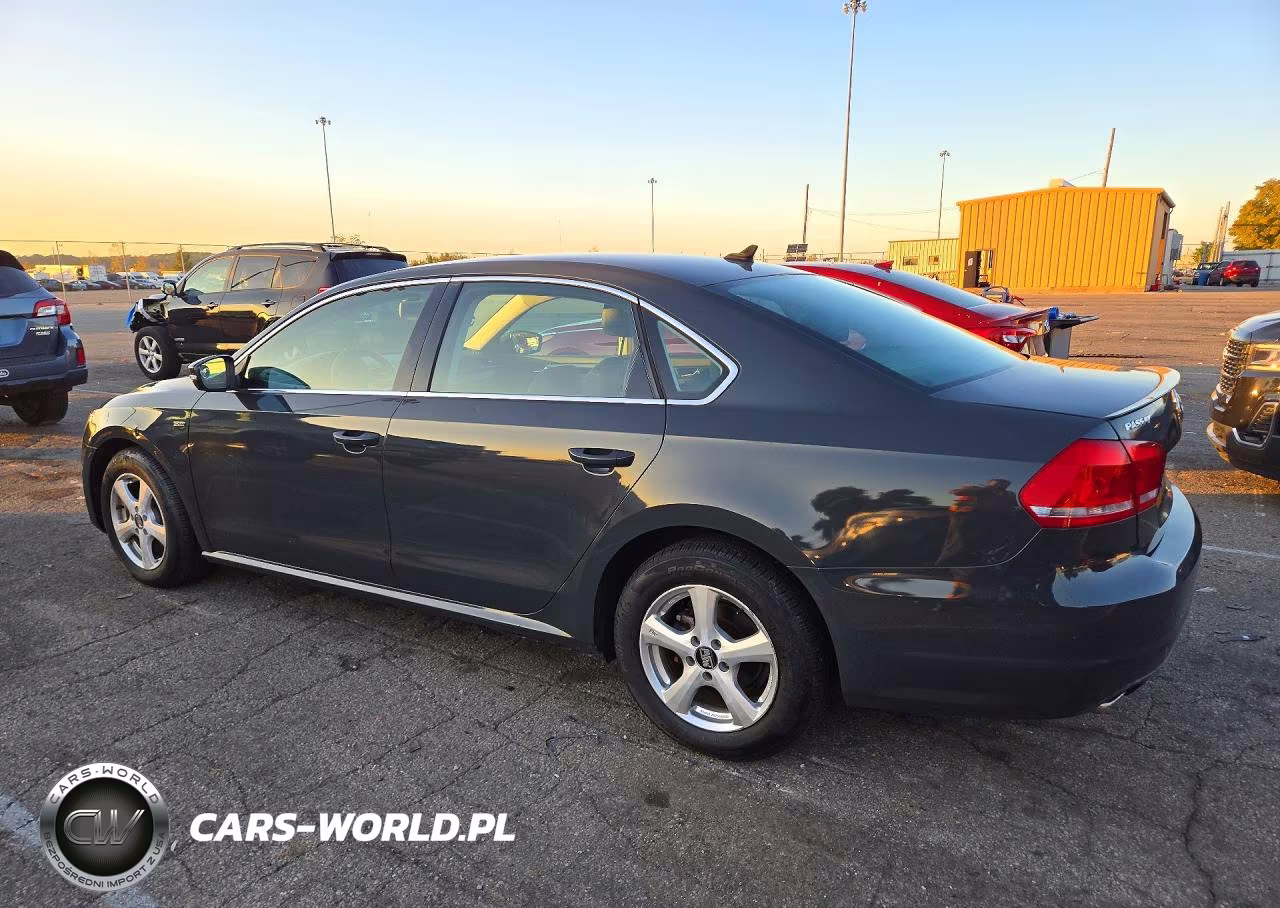 2014 Volkswagen Passat Se VIN:1VWBT7A39EC081374 - 2