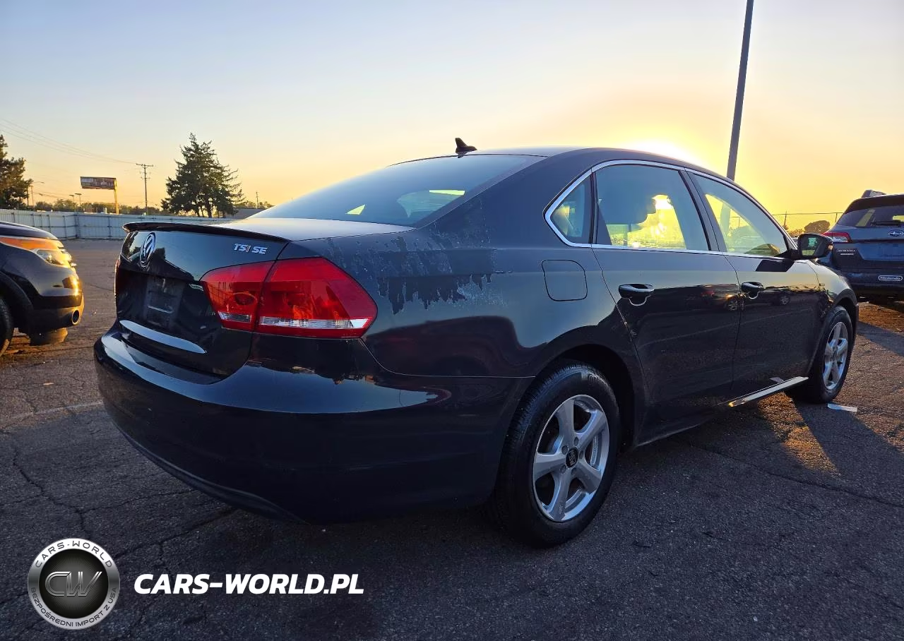 2014 Volkswagen Passat Se VIN:1VWBT7A39EC081374 - 3