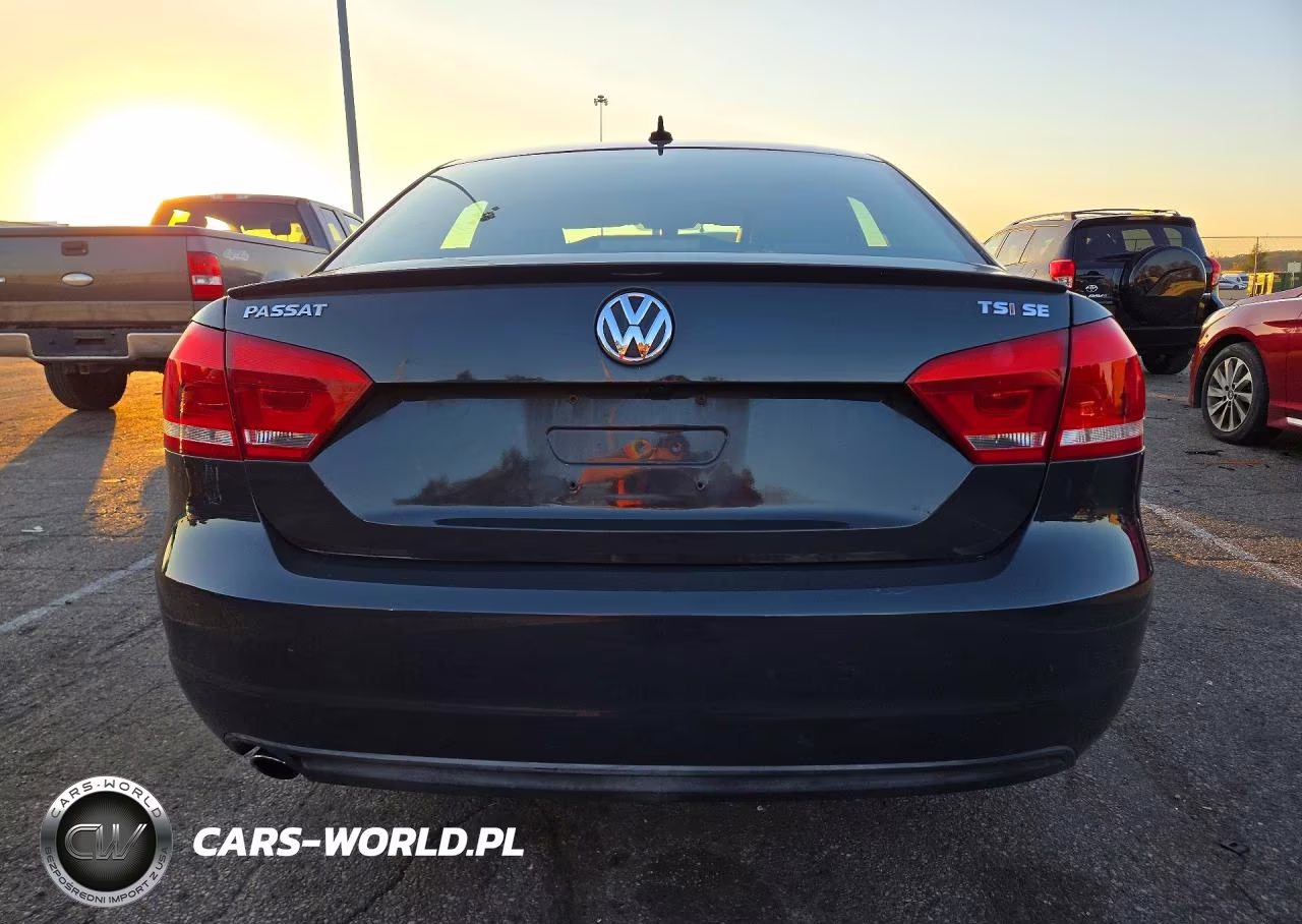 2014 Volkswagen Passat Se VIN:1VWBT7A39EC081374 - 6