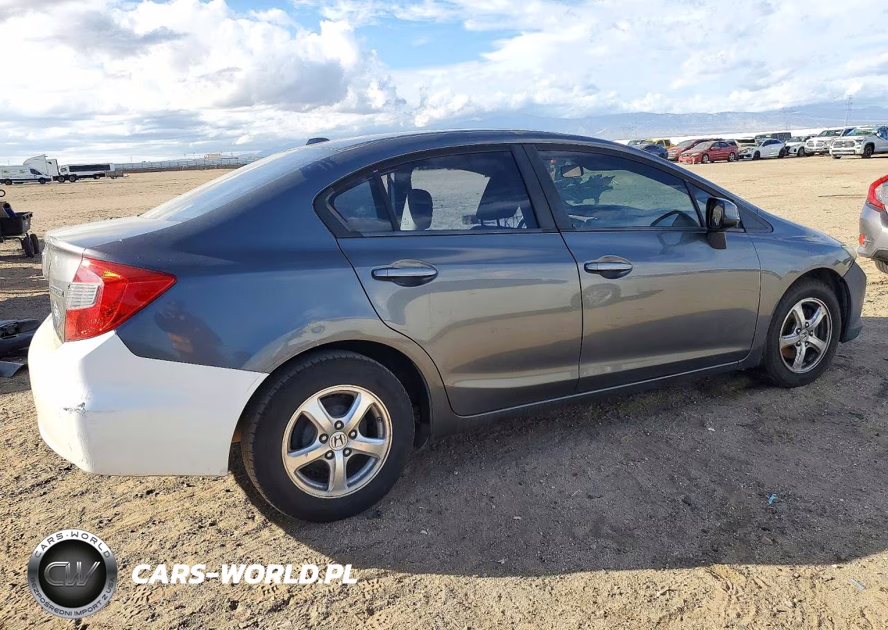 2012 Honda Civic Natural Gas VIN:19XFB5F54CE002849 - 3