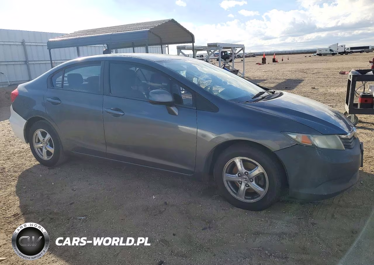 2012 Honda Civic Natural Gas VIN:19XFB5F54CE002849 - 4