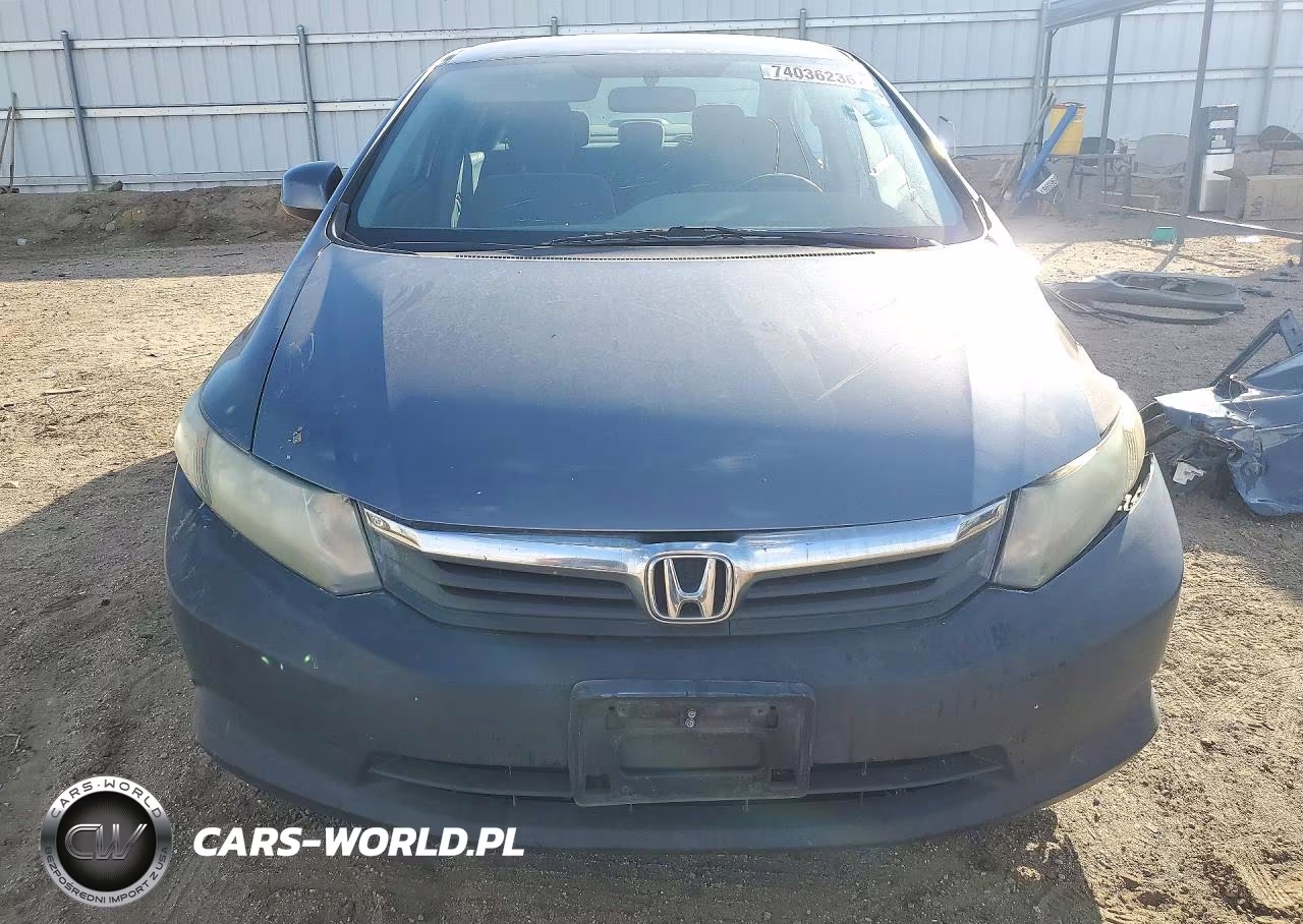 2012 Honda Civic Natural Gas VIN:19XFB5F54CE002849 - 5