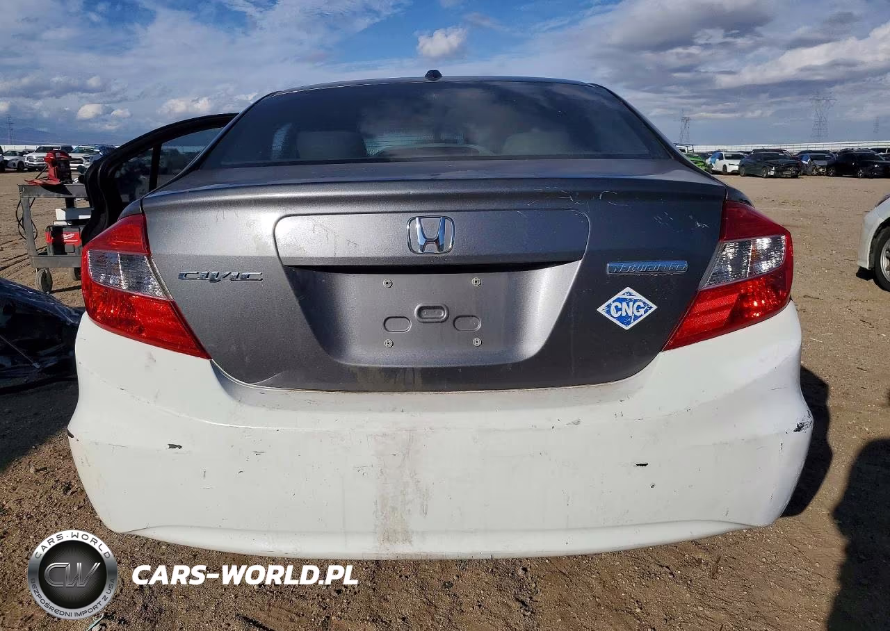2012 Honda Civic Natural Gas VIN:19XFB5F54CE002849 - 6