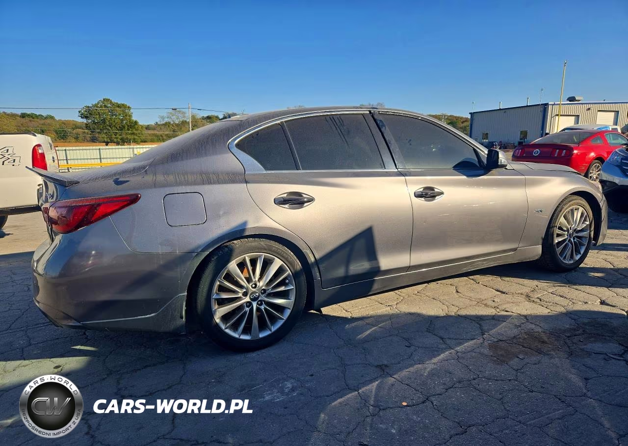 2018 Infiniti Q50 3.0T Luxe VIN:JN1EV7AP6JM355828 - 3