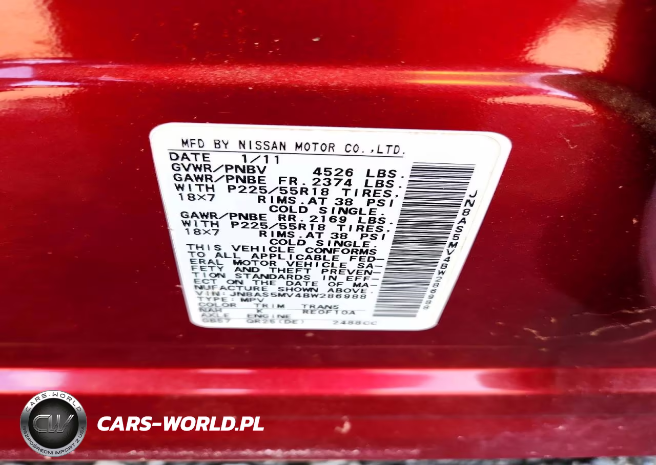 2011 Nissan Rogue S VIN:JN8AS5MV4BW286988 - 13