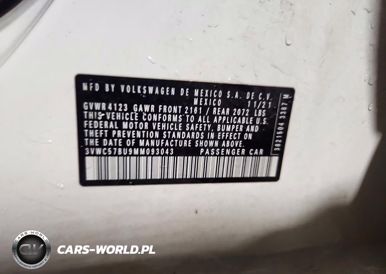 2021 Volkswagen Jetta S VIN:3VWC57BU9MM093043 - 12