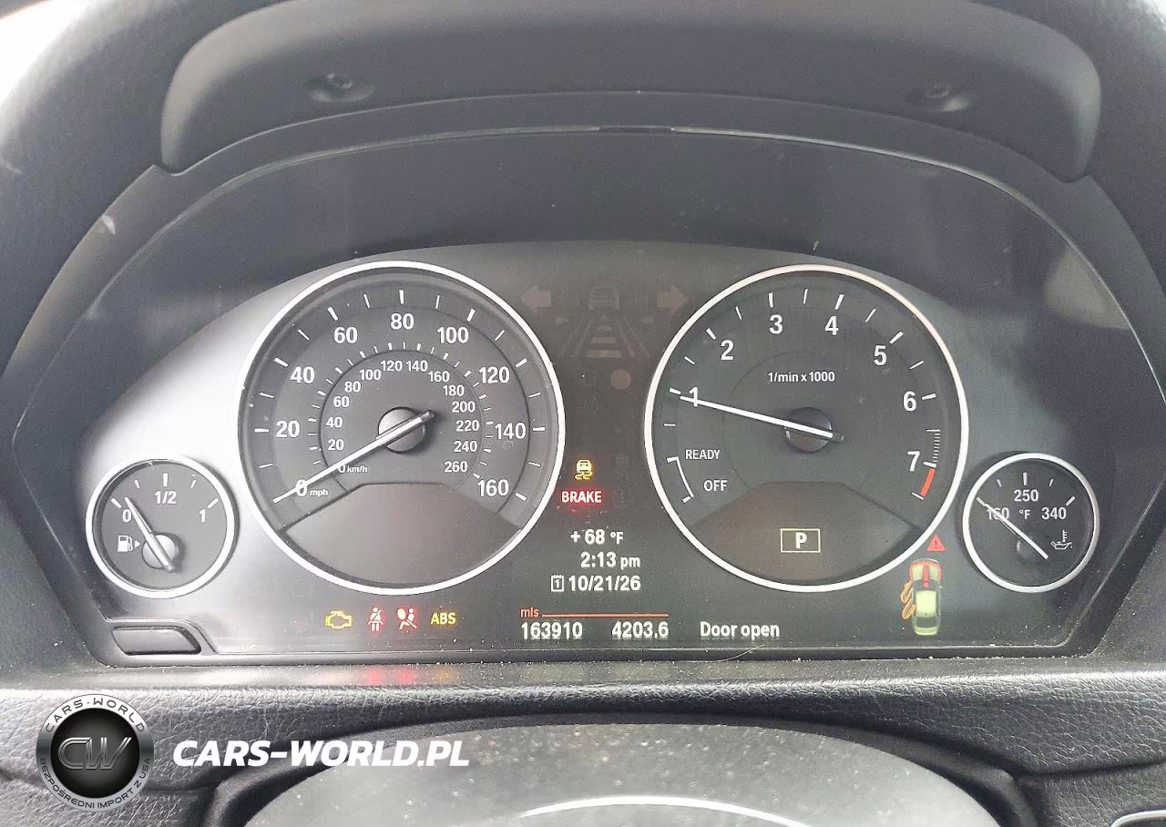 2013 BMW 328 I Sulev VIN:WBA3C1C51DF436955 - 9
