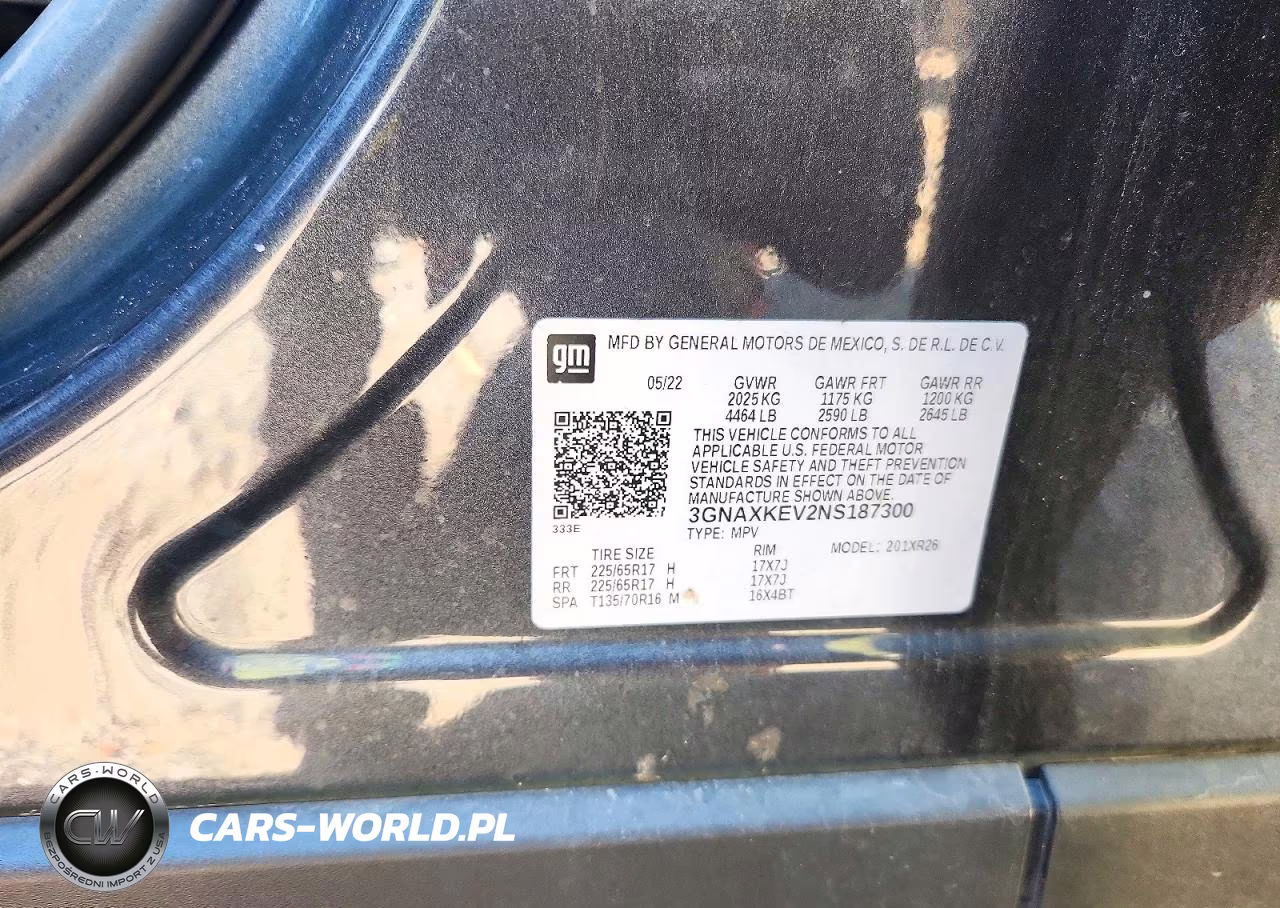 2022 Chevrolet Equinox Lt VIN:3GNAXKEV2NS187300 - 13