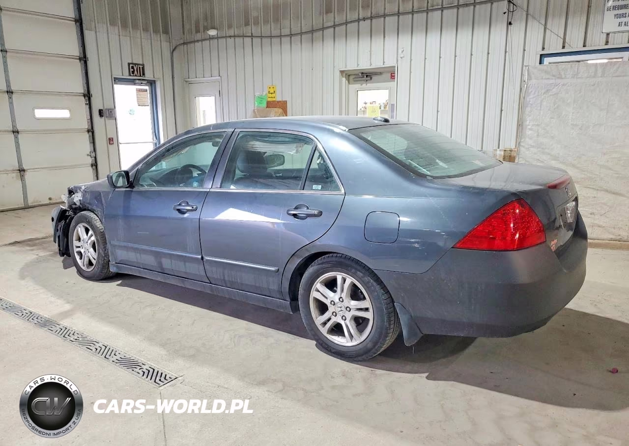 2007 Honda Accord Ex VIN:1HGCM56897A182976 - 2