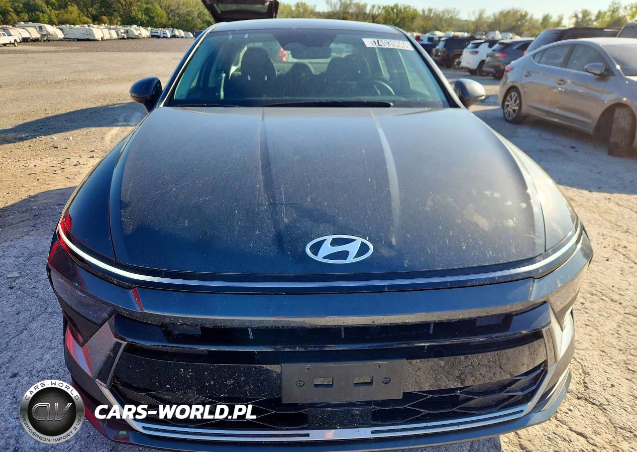 2026 Hyundai Sonata Hybrid Blue VIN:KMHL24JJ3TA177089 - 5
