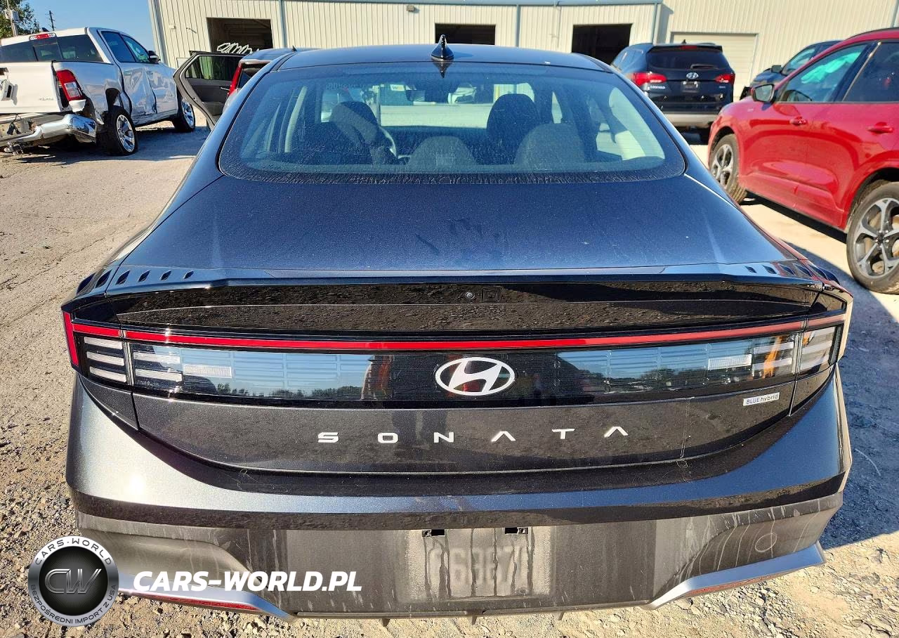 2026 Hyundai Sonata Hybrid Blue VIN:KMHL24JJ3TA177089 - 6