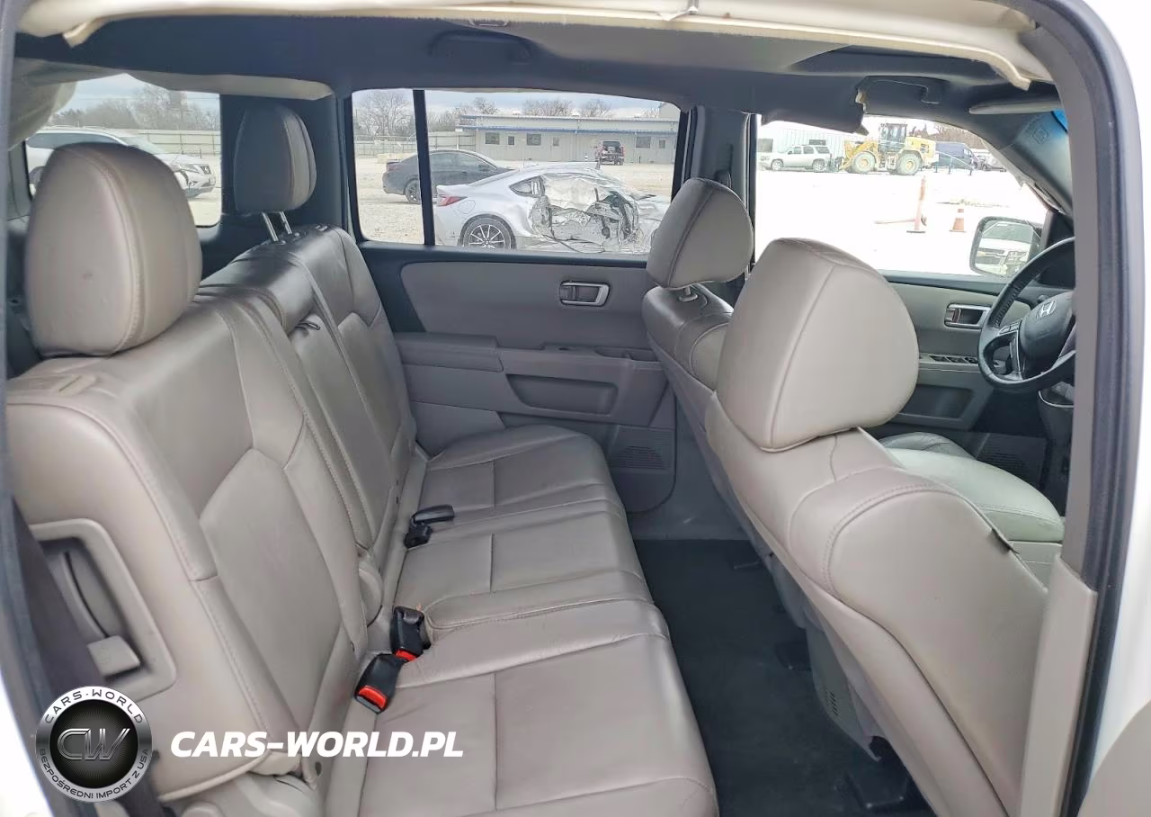 2012 Honda Pilot Exl VIN:5FNYF3H50CB017101 - 11