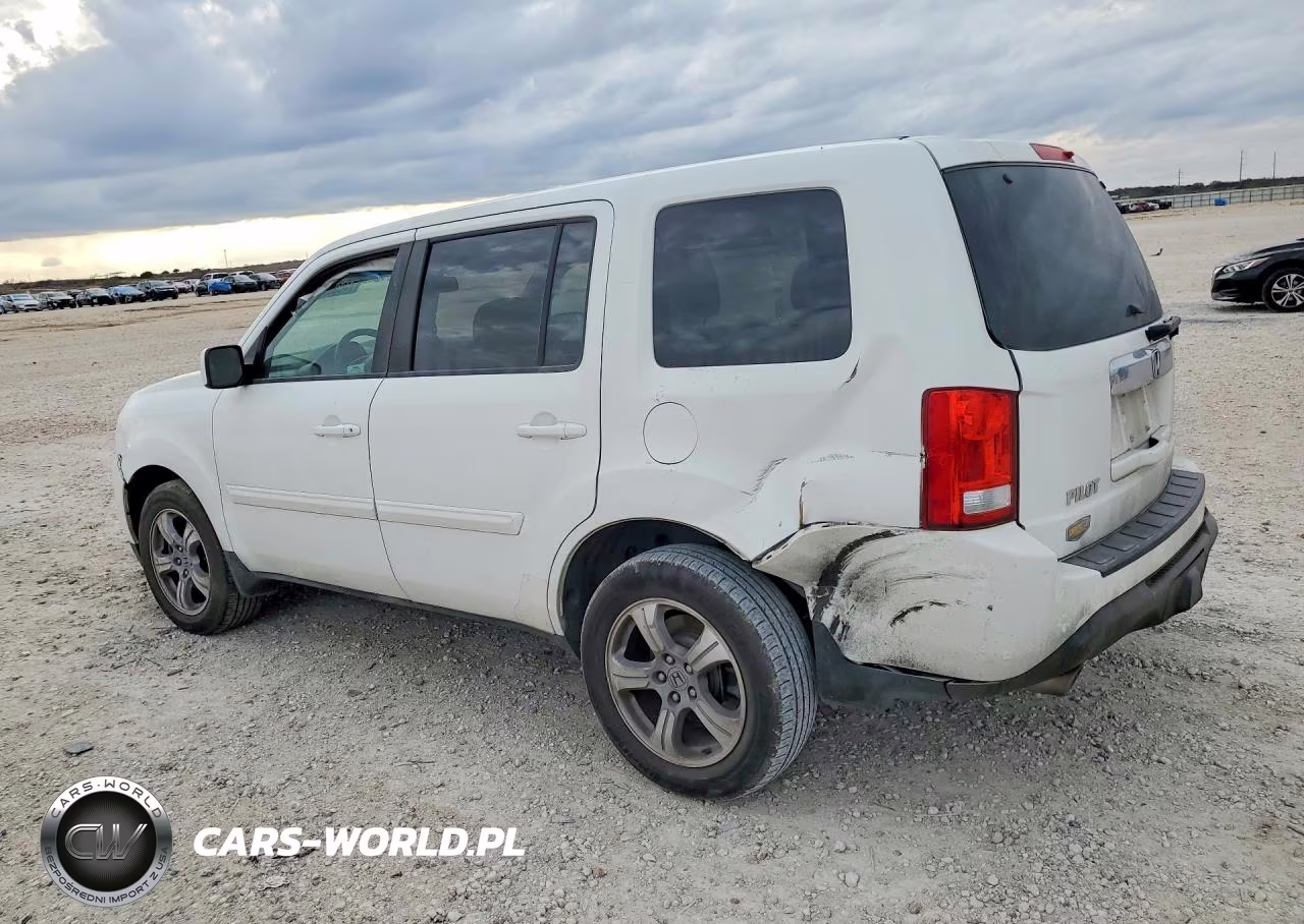 2012 Honda Pilot Exl VIN:5FNYF3H50CB017101 - 2