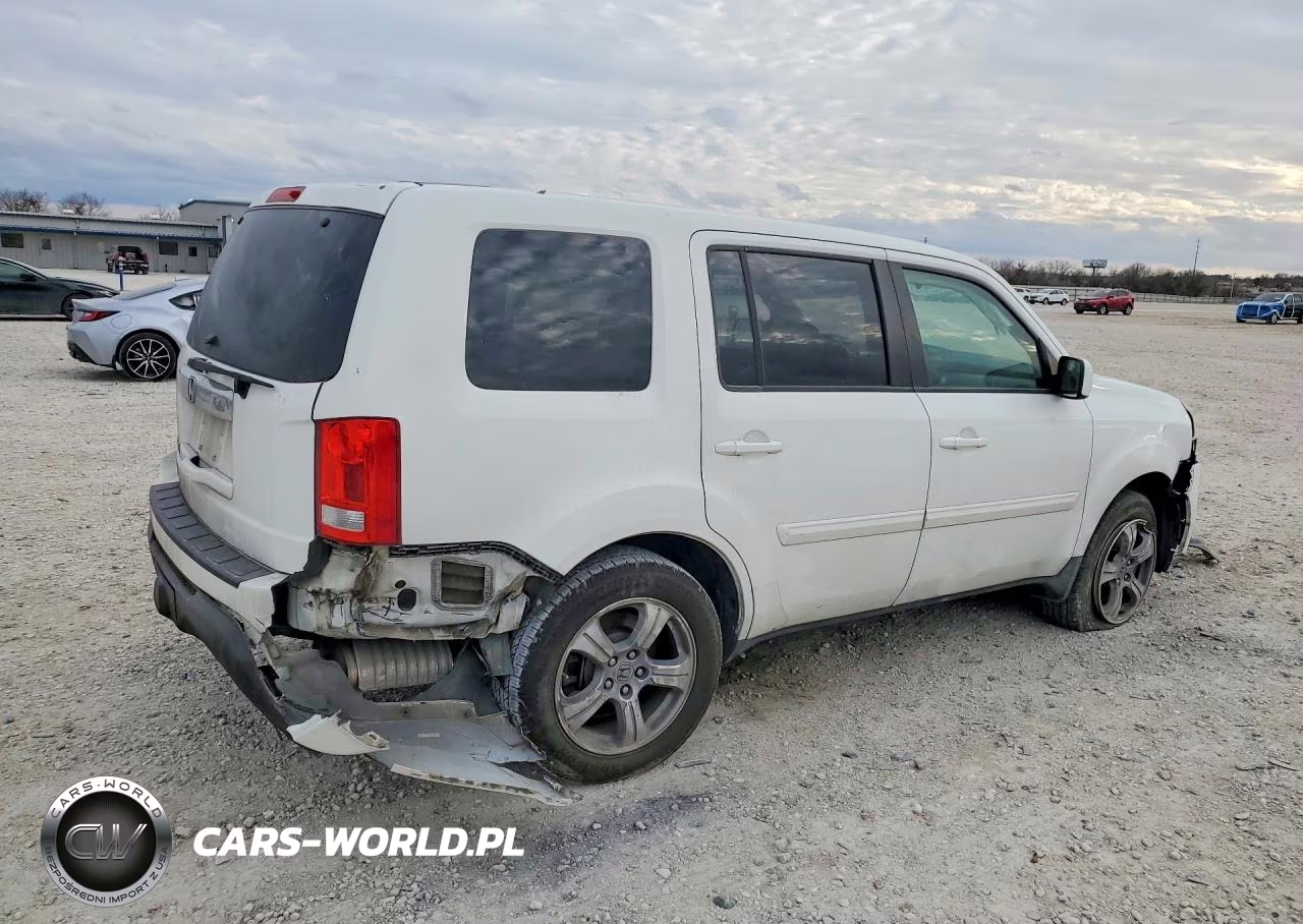 2012 Honda Pilot Exl VIN:5FNYF3H50CB017101 - 3
