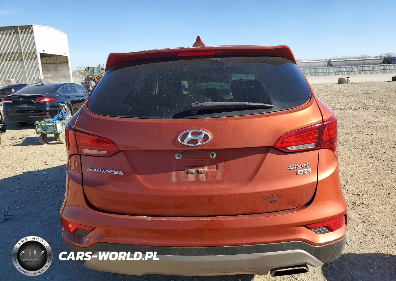 2017 Hyundai Santa Fe Sport VIN:5XYZTDLBXHG441286 - 6