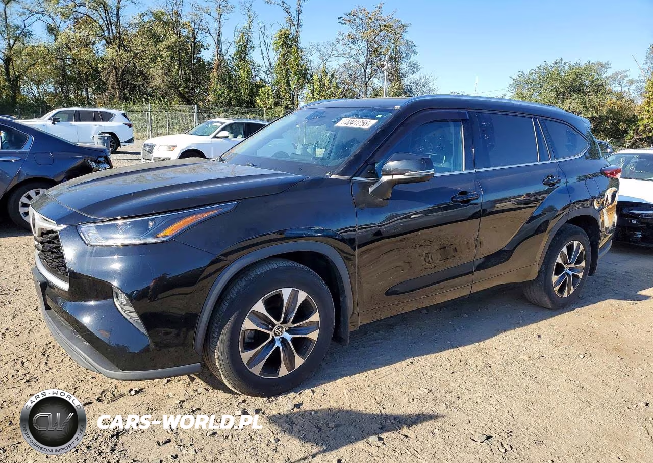 2021 Toyota Highlander Xle VIN:5TDGZRBH9MS547105 - 1