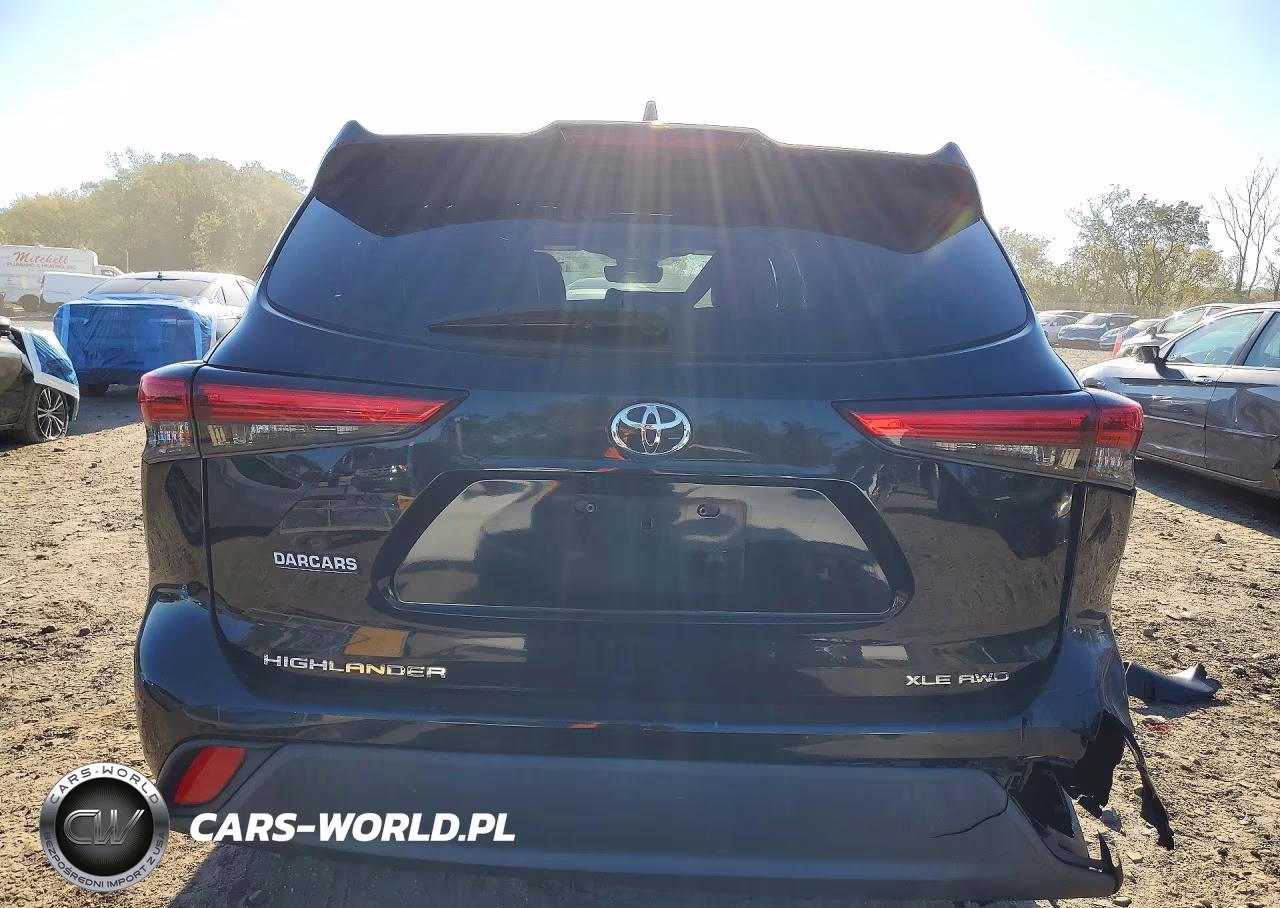 2021 Toyota Highlander Xle VIN:5TDGZRBH9MS547105 - 6