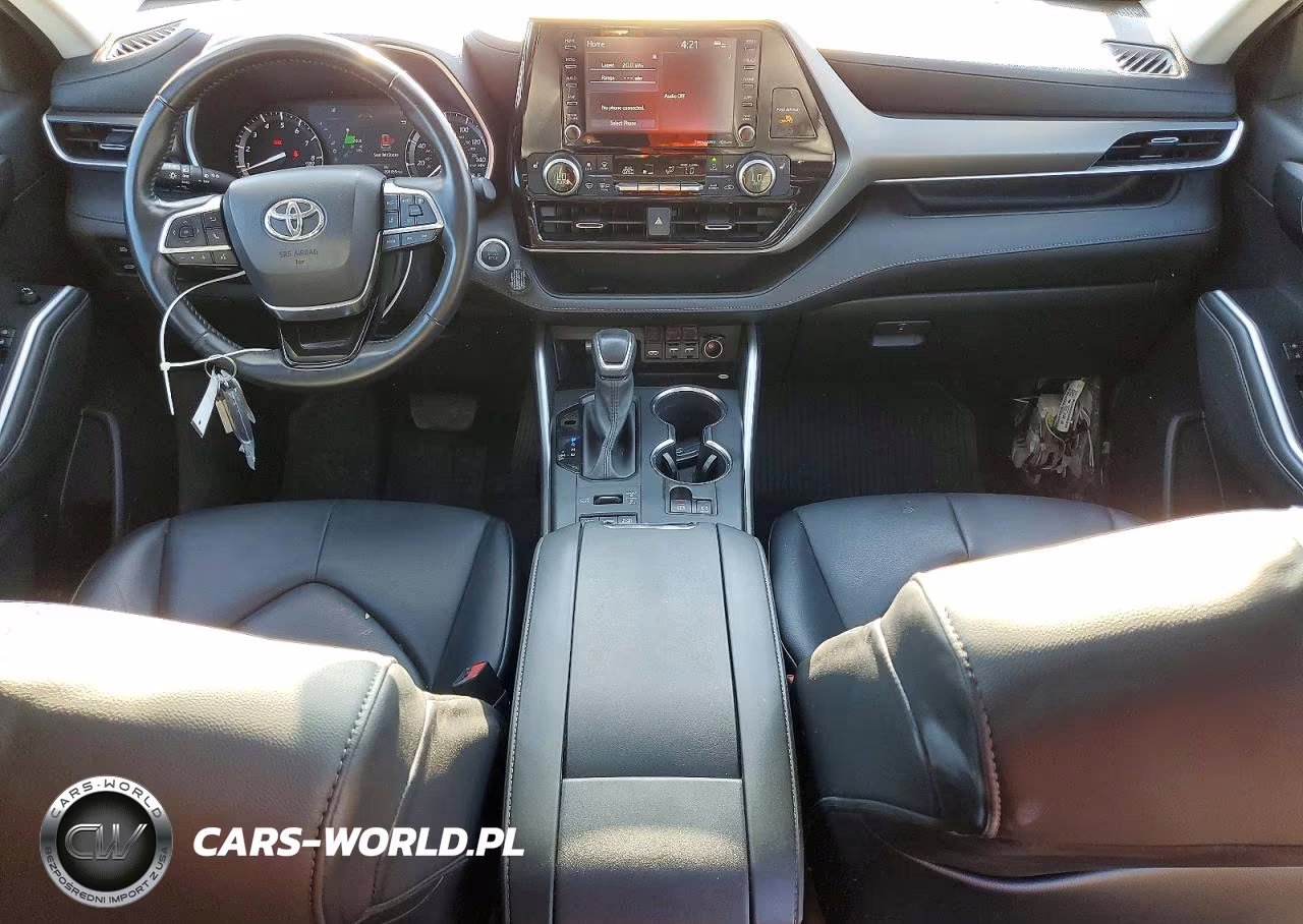 2021 Toyota Highlander Xle VIN:5TDGZRBH9MS547105 - 8