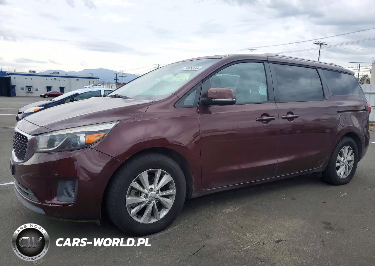 2017 Kia Sedona Lx VIN:KNDMB5C18H6266288 - 1