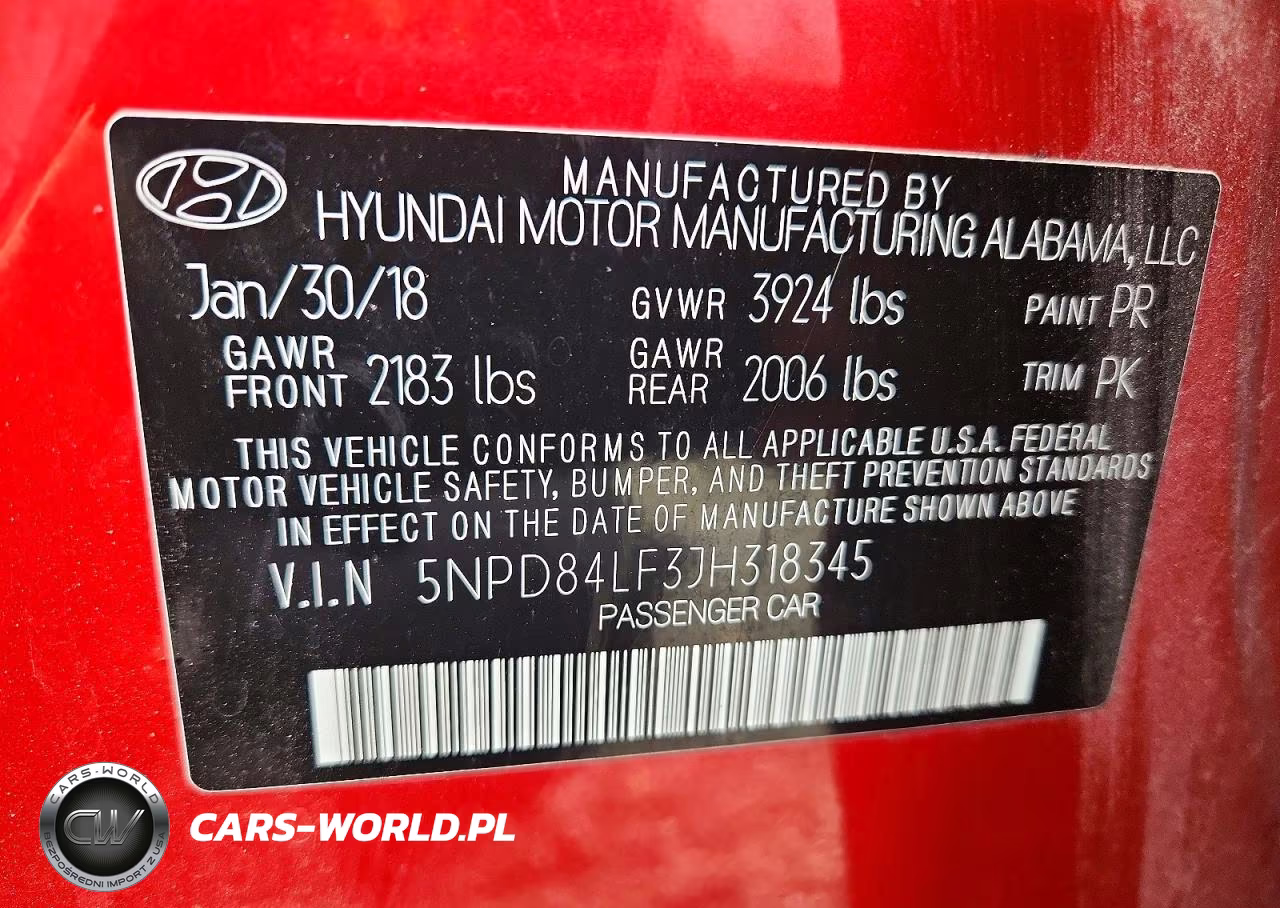 2018 Hyundai Elantra Sel VIN:5NPD84LF3JH318345 - 12
