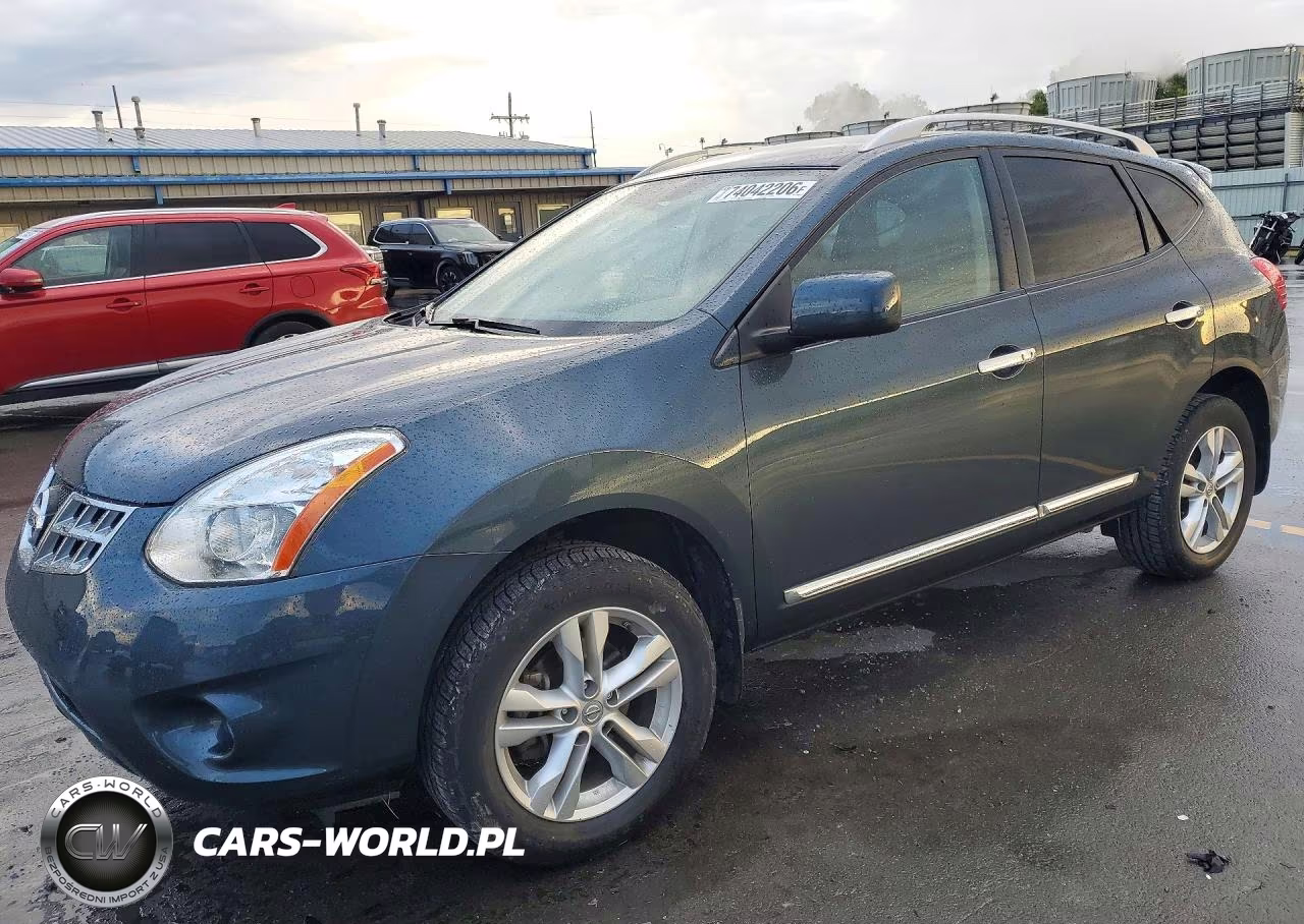 2013 Nissan Rogue S VIN:JN8AS5MV2DW104238 - 1