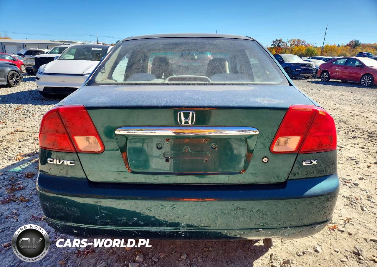 2002 Honda Civic Ex VIN:2HGES26842H533431 - 6