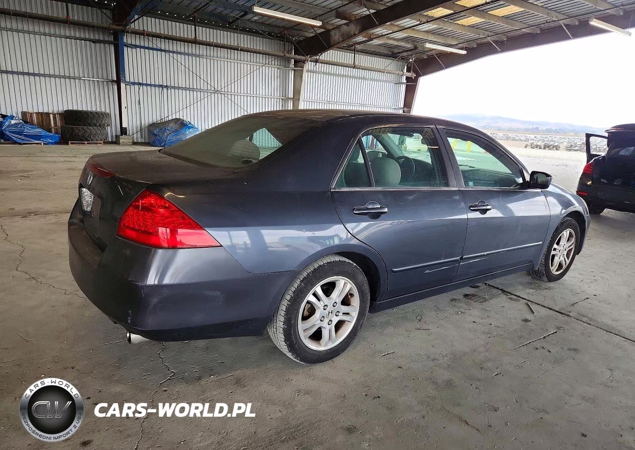 2007 Honda Accord Ex VIN:1HGCM56787A218387 - 3
