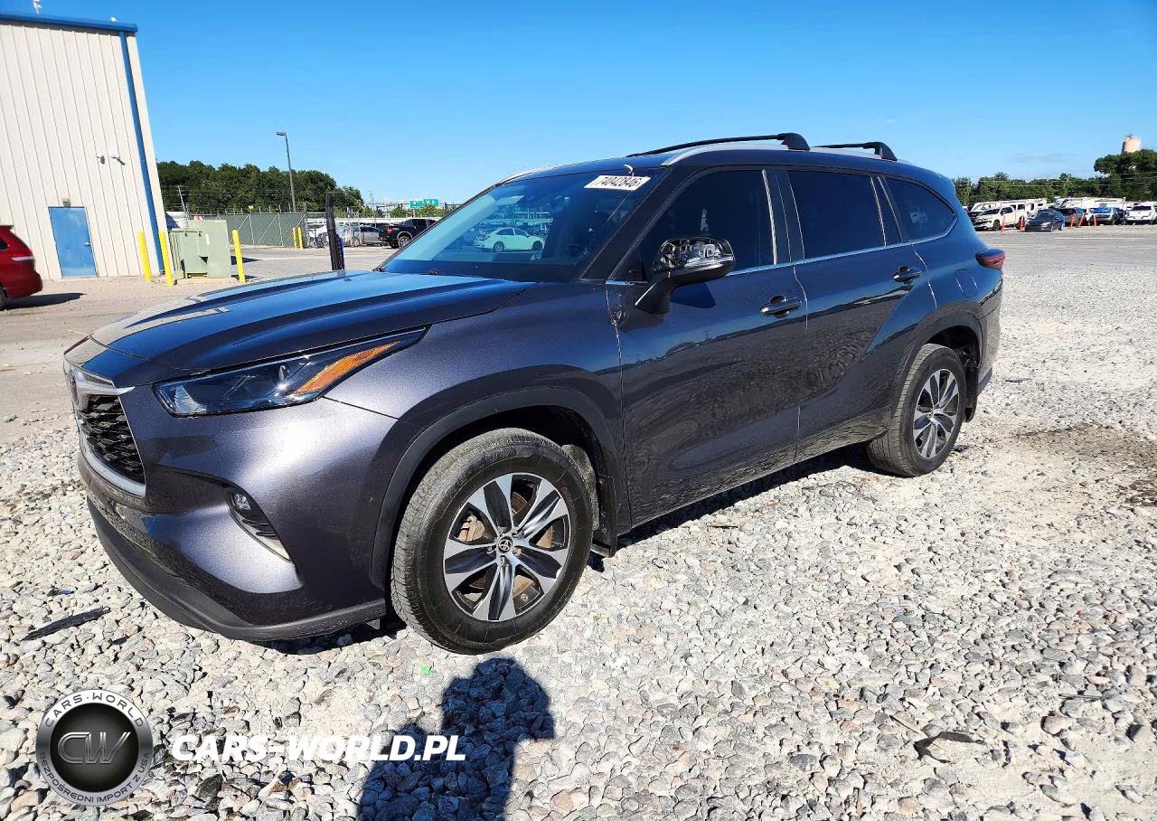 2024 Toyota Highla Xle VIN:5TDKDRAHXRS539340 - 1