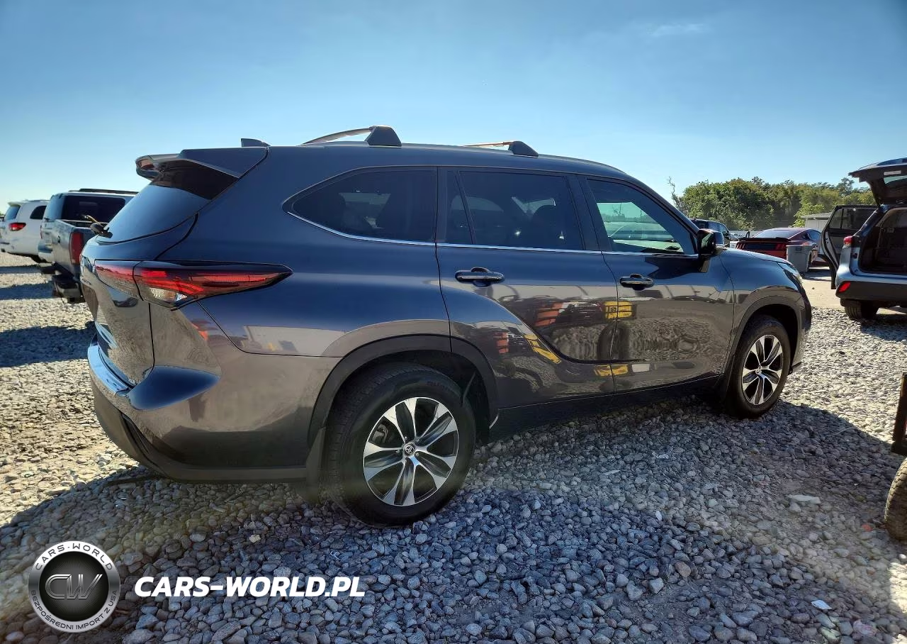 2024 Toyota Highla Xle VIN:5TDKDRAHXRS539340 - 3
