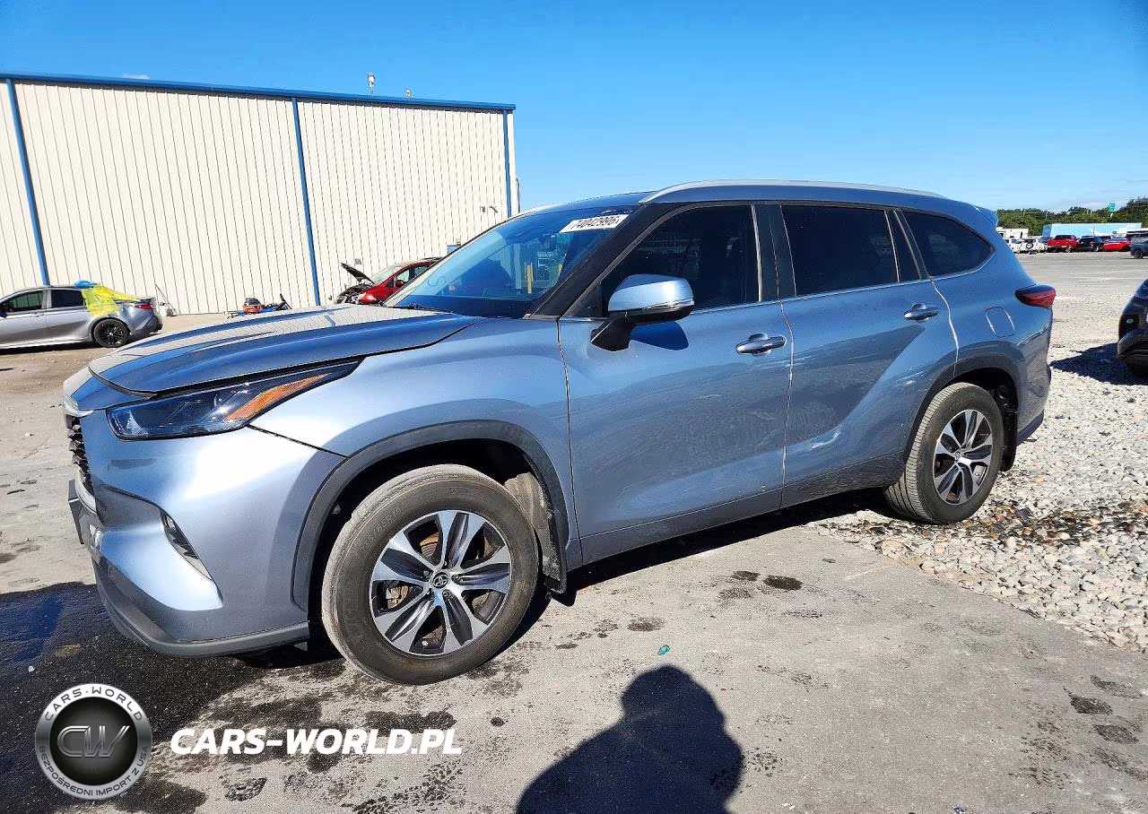 2023 Toyota Highla Xle VIN:5TDKDRAH5PS515122 - 1