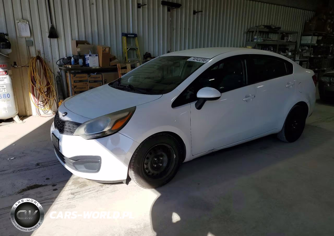 2015 Kia Rio Lx VIN:KNADM4A34F6483727 - 1