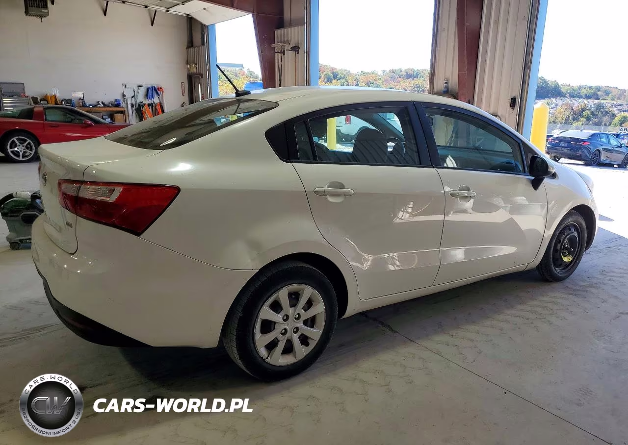 2015 Kia Rio Lx VIN:KNADM4A34F6483727 - 3