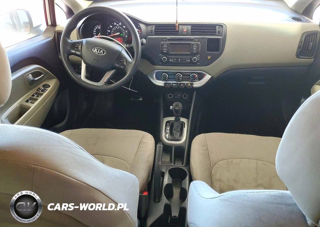 2015 Kia Rio Lx VIN:KNADM4A34F6483727 - 8