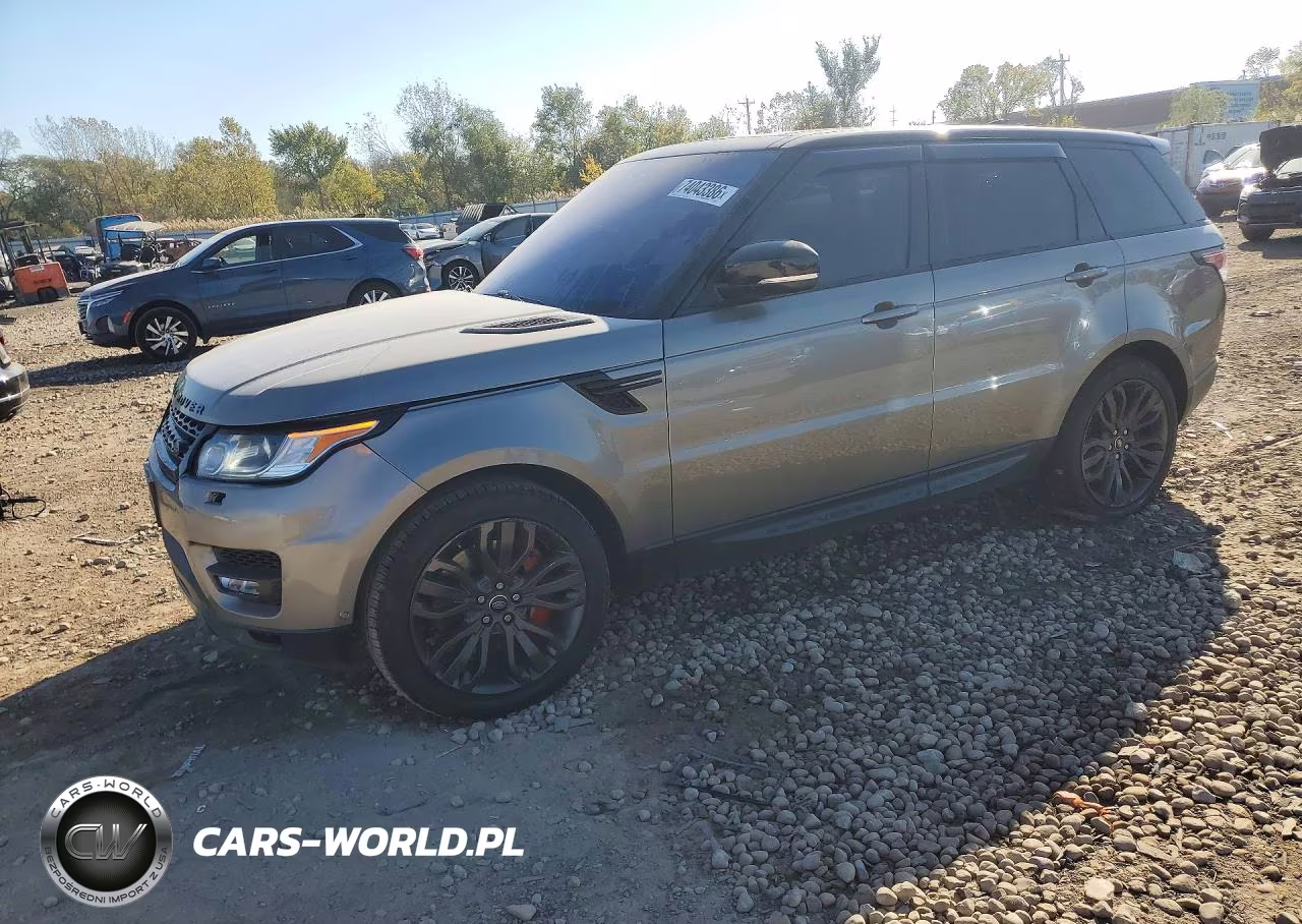 2017 Land Rover Range Rover Sport Sc VIN:SALWR2FE5HA124455 - 1