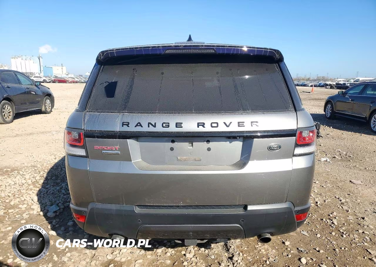 2017 Land Rover Range Rover Sport Sc VIN:SALWR2FE5HA124455 - 6