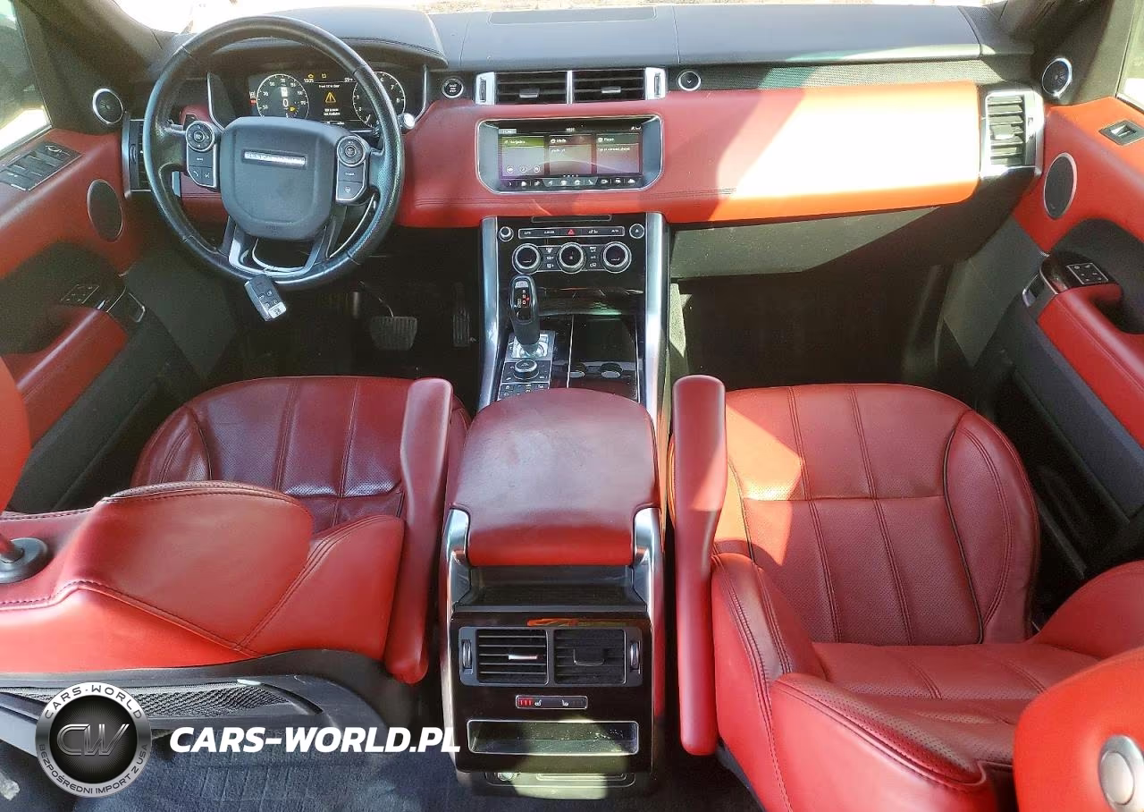 2017 Land Rover Range Rover Sport Sc VIN:SALWR2FE5HA124455 - 8