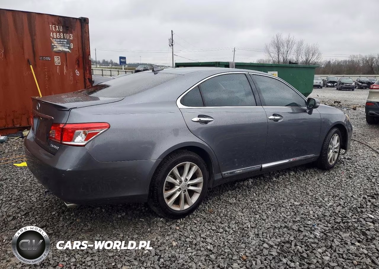 2012 Lexus Es 350 VIN:JTHBK1EGXC2509437 - 3